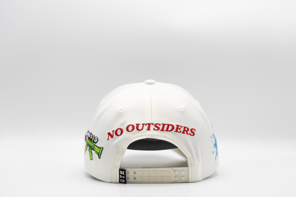 GTH NO OUTSIDER AQUA TIME SNAPBACK CAP