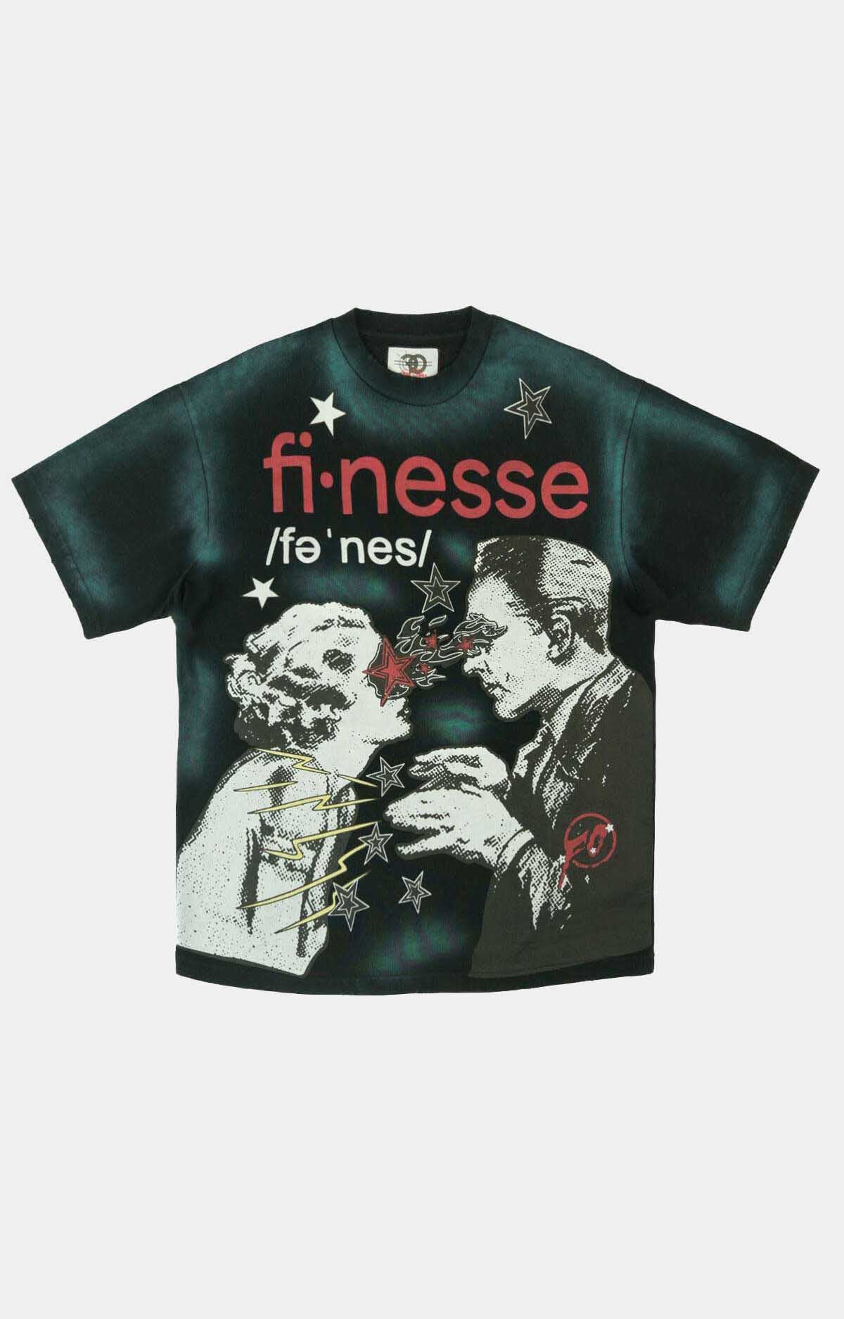 FINESSE ACID WASH BOX TEE