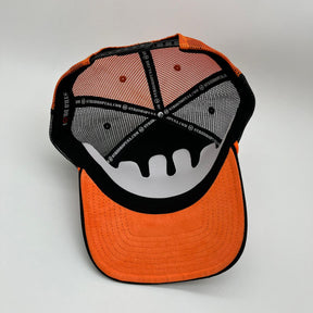 GOAT TRUCKER - ORANGE/BLACK (SUEDE)