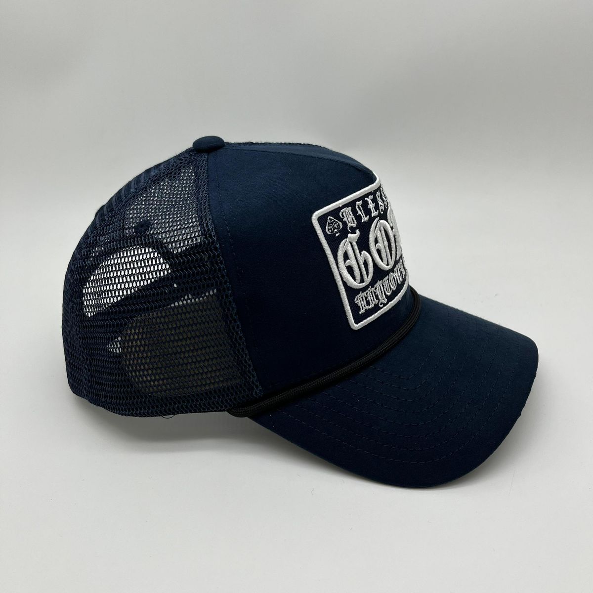 GOAT TRUCKER - NAVY (SUEDE)