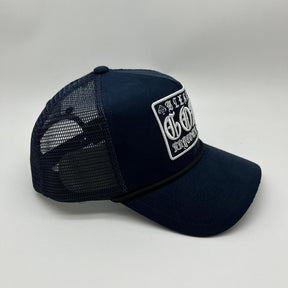 GOAT TRUCKER - NAVY (SUEDE)