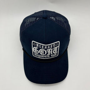 GOAT TRUCKER - NAVY (SUEDE)