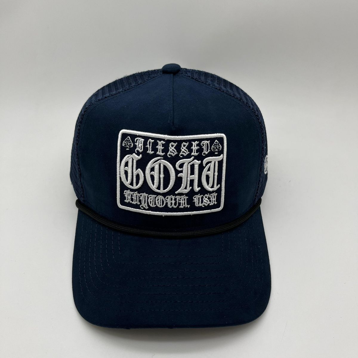 GOAT TRUCKER - NAVY (SUEDE)