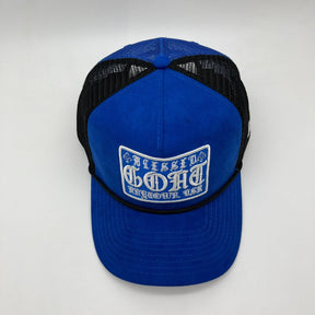 GOAT TRUCKER - ROYAL BLUE (SUEDE)