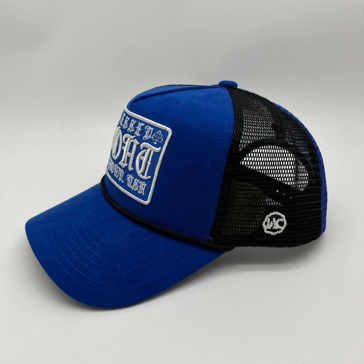 GOAT TRUCKER - ROYAL BLUE (SUEDE)