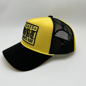 GOAT TRUCKER - YELLOW/BLACK (SUEDE)