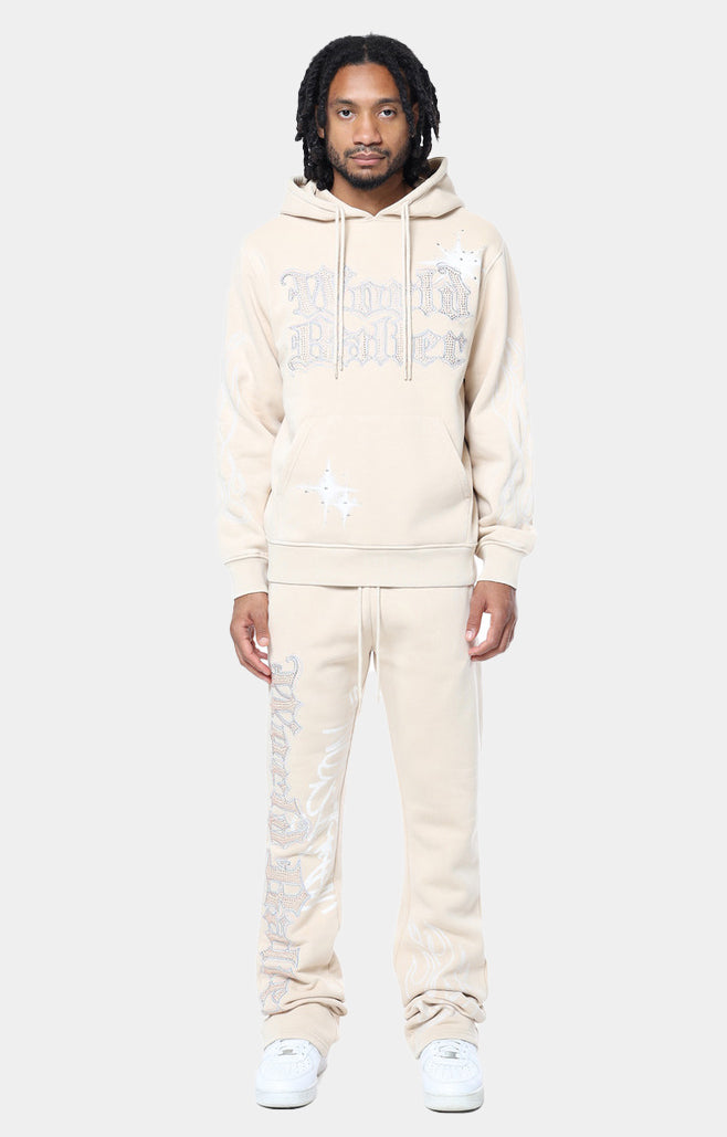 RHINESTONE DYSTOPIA HOODIE