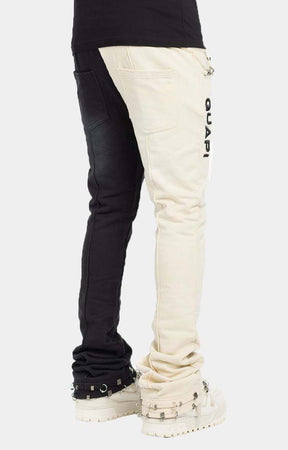 CREAM FUSION SWEAT PANTS