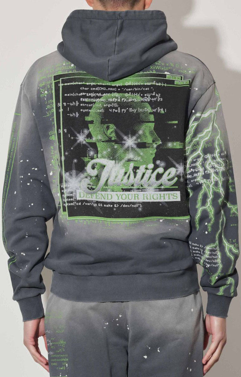 INTELLECTUAL PROPERTY WASHED HOODIE