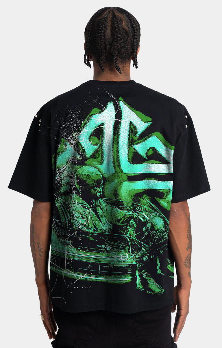 OBSIDIAN BLACK SLIME TEE