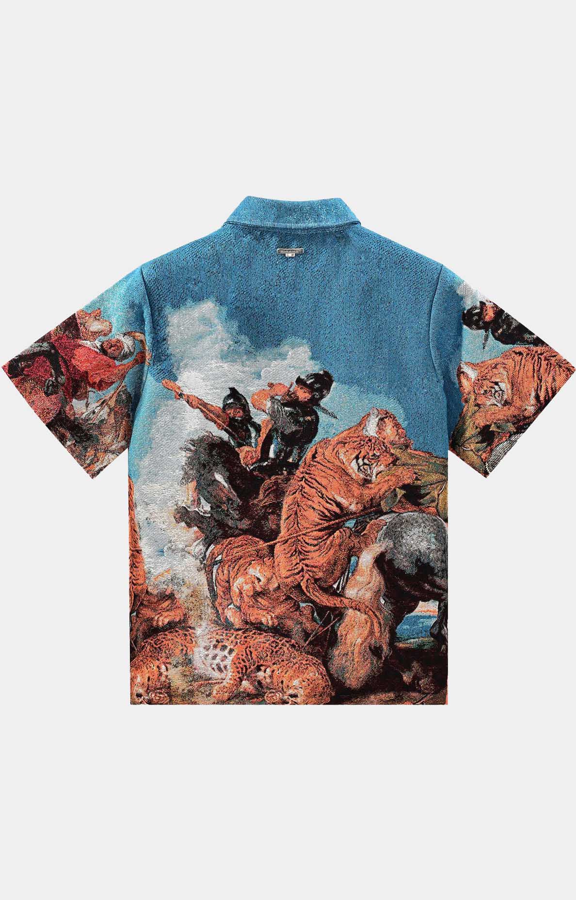 RUBENS TIGER HUNT - TAPESTRY COLLAR SHIRT