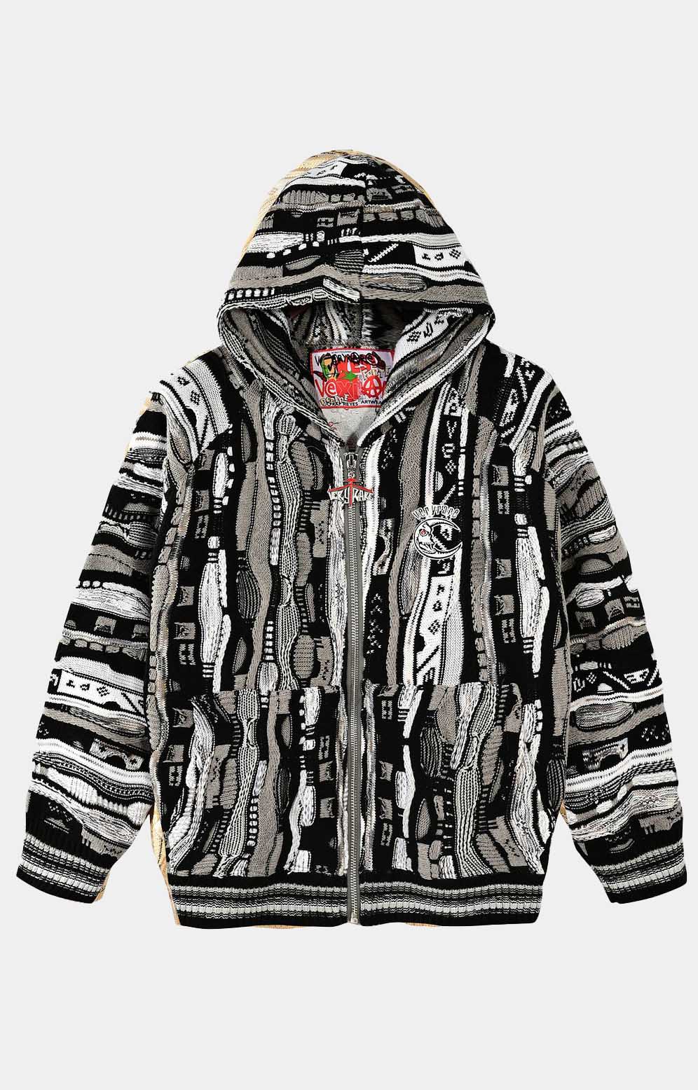 METALLIC/MUMMY TAPESTRY HOODIE