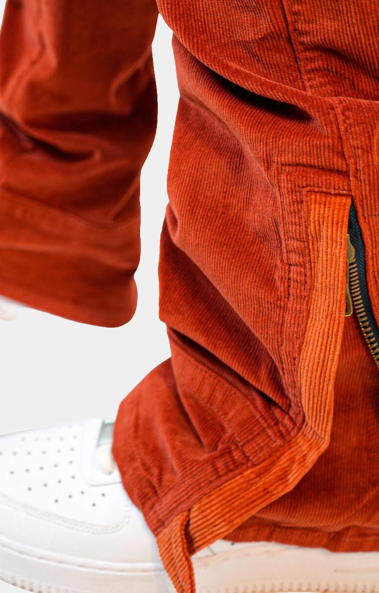 Corduroy Convertible Stacked Pants