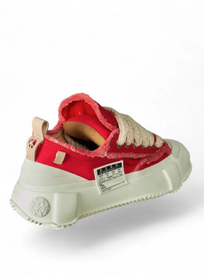 POLITICS SHOES - RED AND CREAM - 200